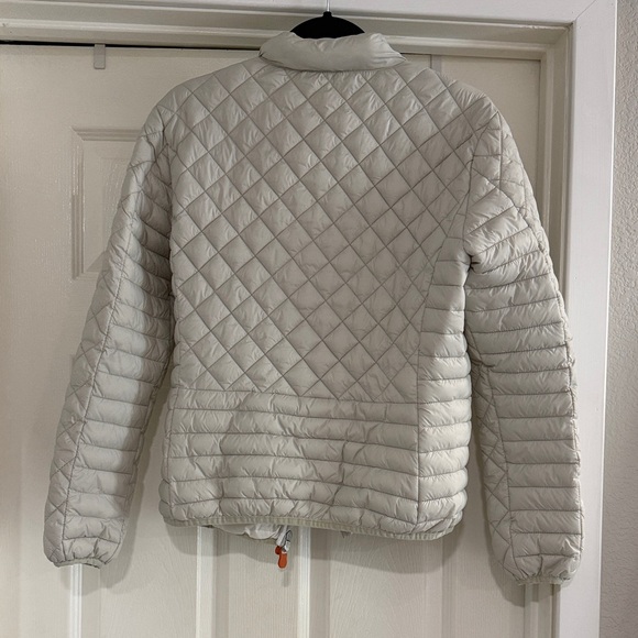 SAVE THE DUCK White Quilted Jacket - Picture 7 of 8
